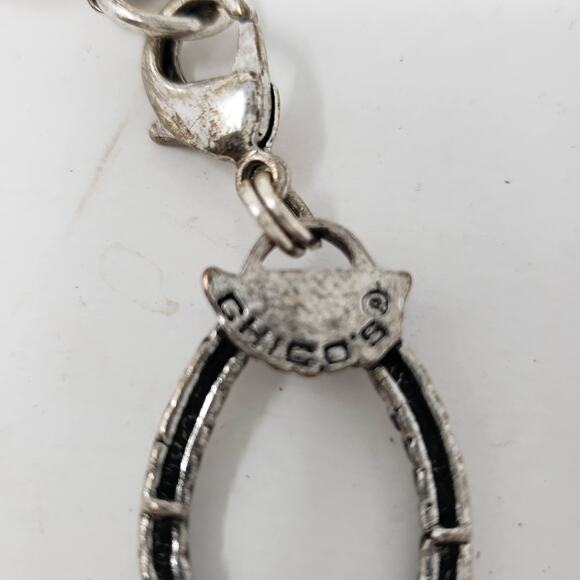 Chico's Chain Link Belt Silver - 25" - Picture 4 of 4